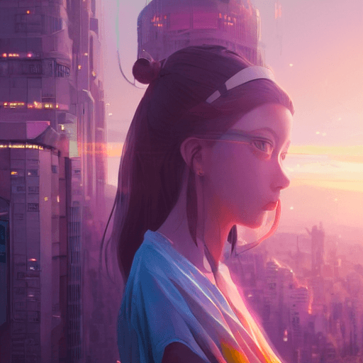 Chromatic goddess of colors