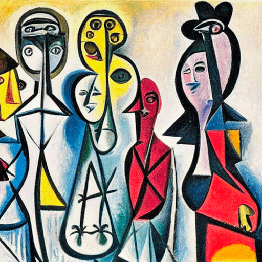 a diverse group of people